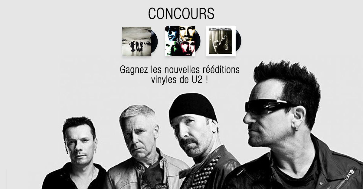 [MAJ Gagnants] Concours : gagnez vos r&eacute;&eacute;ditions vinyles de U2